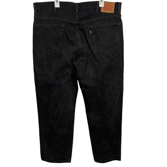 Levi’s 550 42x32 Black Relaxed Fit Jeans - Picture 1 of 3